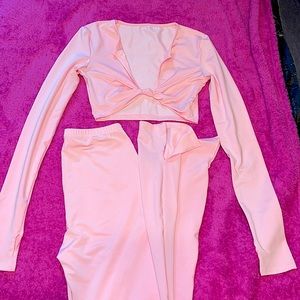 Pink 2 piece